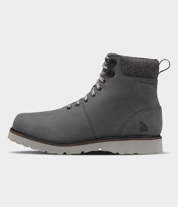 The North Face Boots Heren Work To Wear Lace Wp PSLG19857 - Grijs